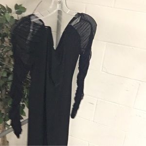 Libian Black dress . Long sleeve . 1X